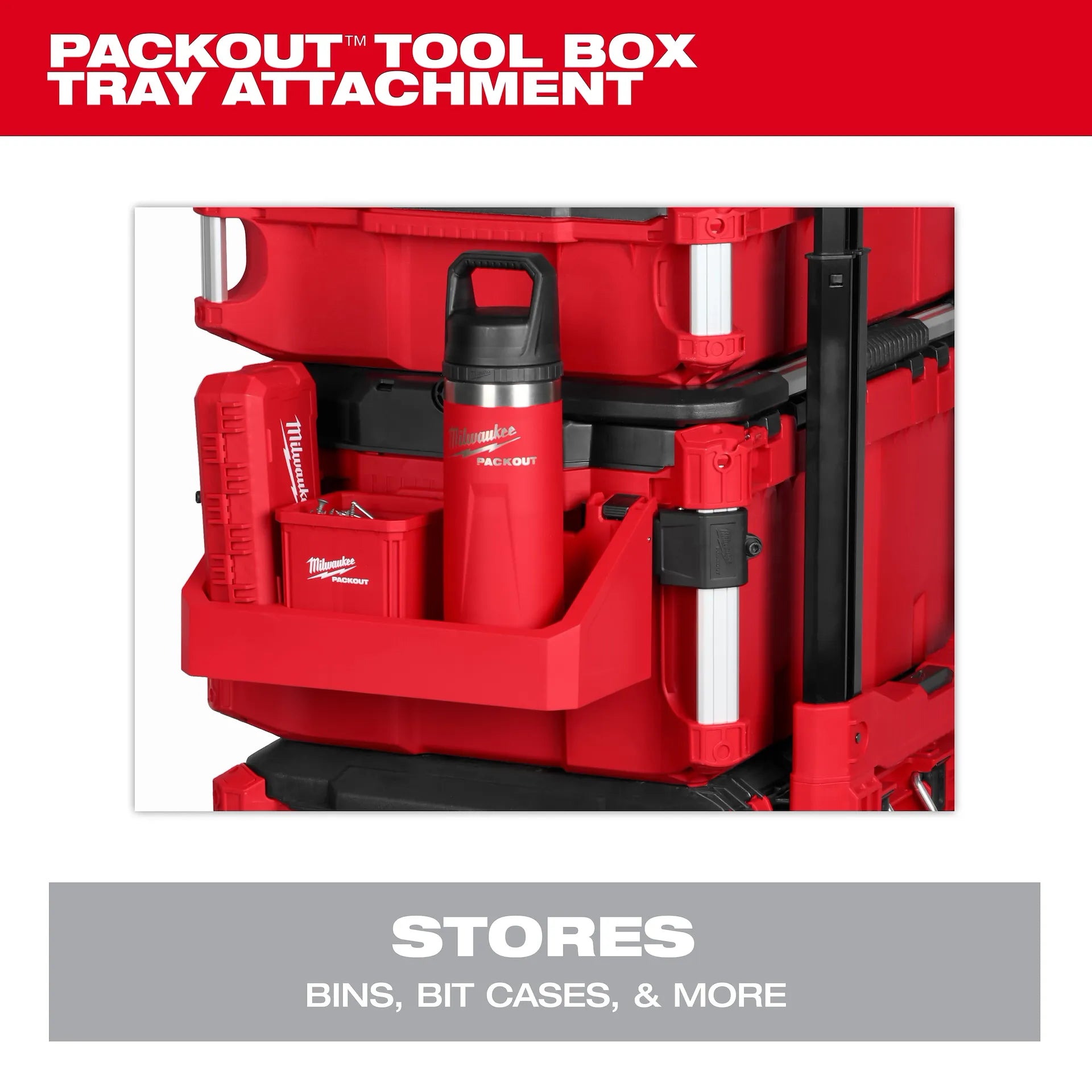 MILWAUKEE 48-22-8605 PACKOUT™ Tool Box Tray