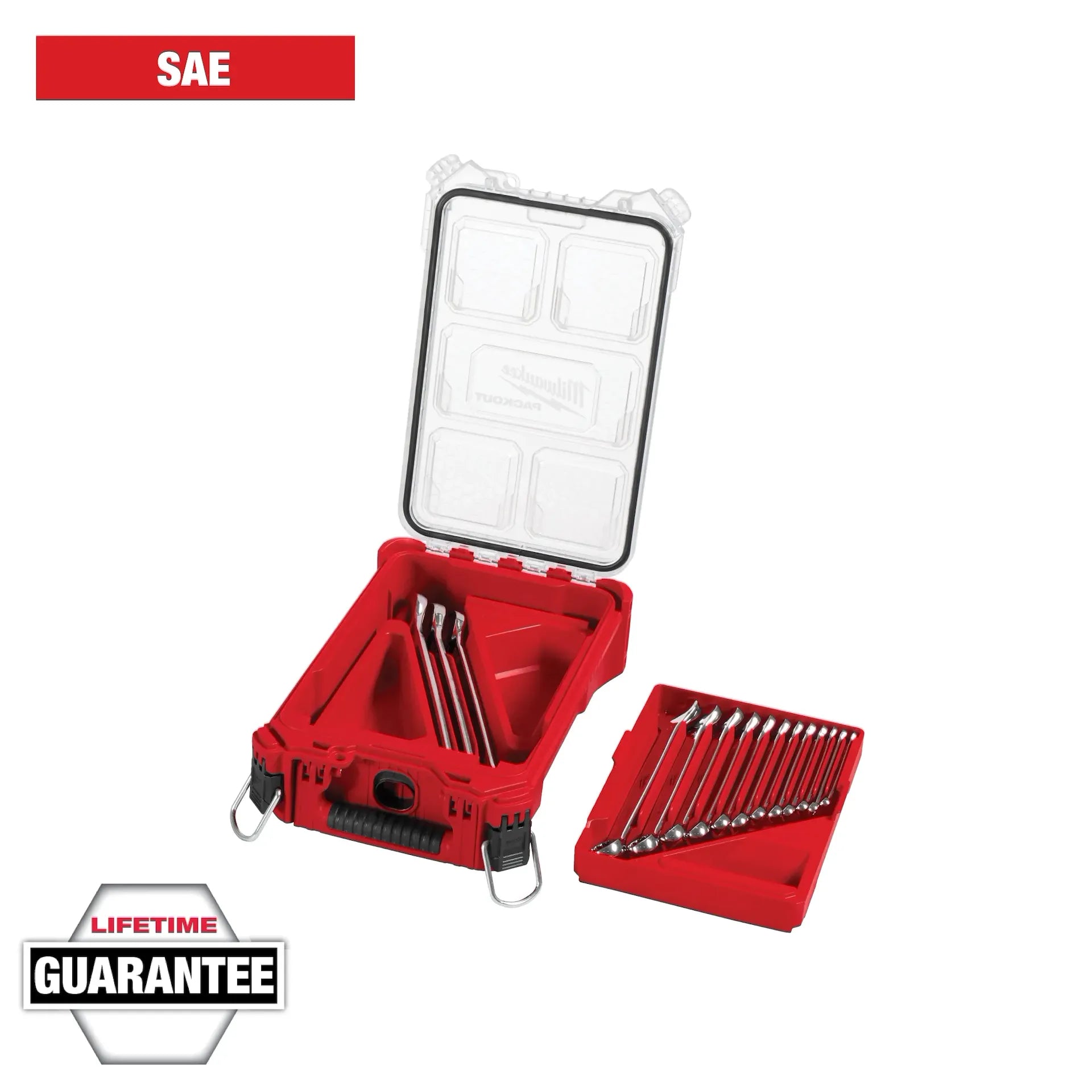 MILWAUKEE 48-22-9484 15PC COMBO WRENCHES W/PKOUT SAE