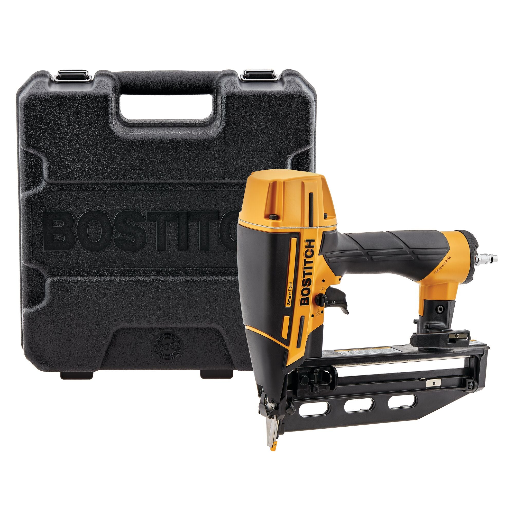 BOSTITCH BTFP71917 Finish Nailer Kit, 16 Guage, Smart Point, Pneumatic