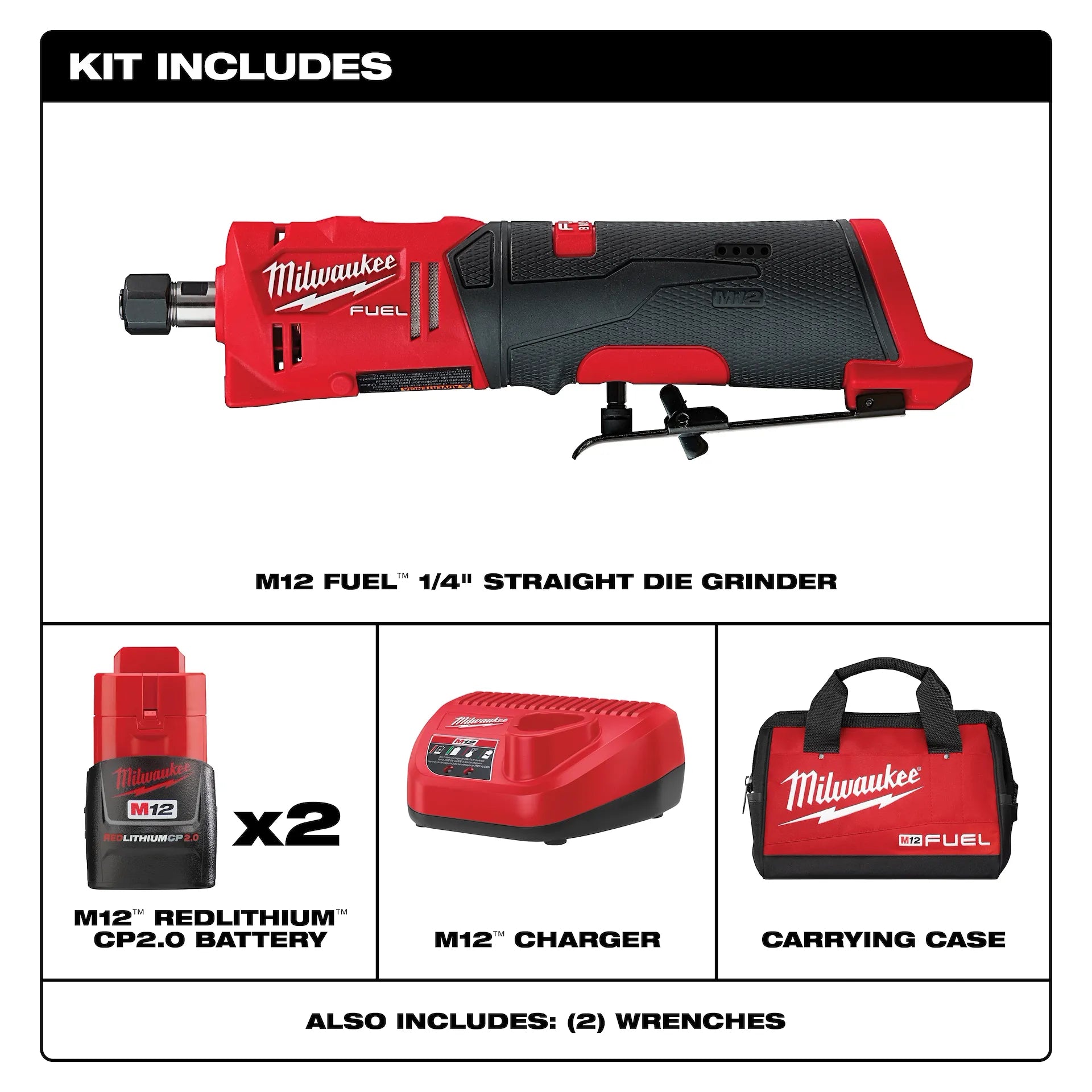 MILWAUKEE 2486-22 M12 FUEL™ 1/4