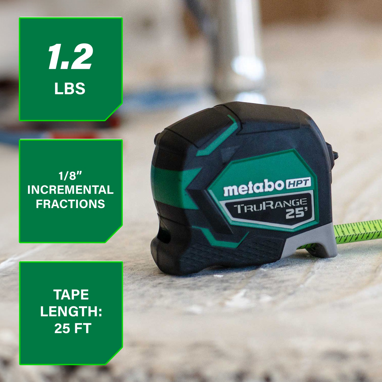 METABO 115925 25' TAPE MEASURE