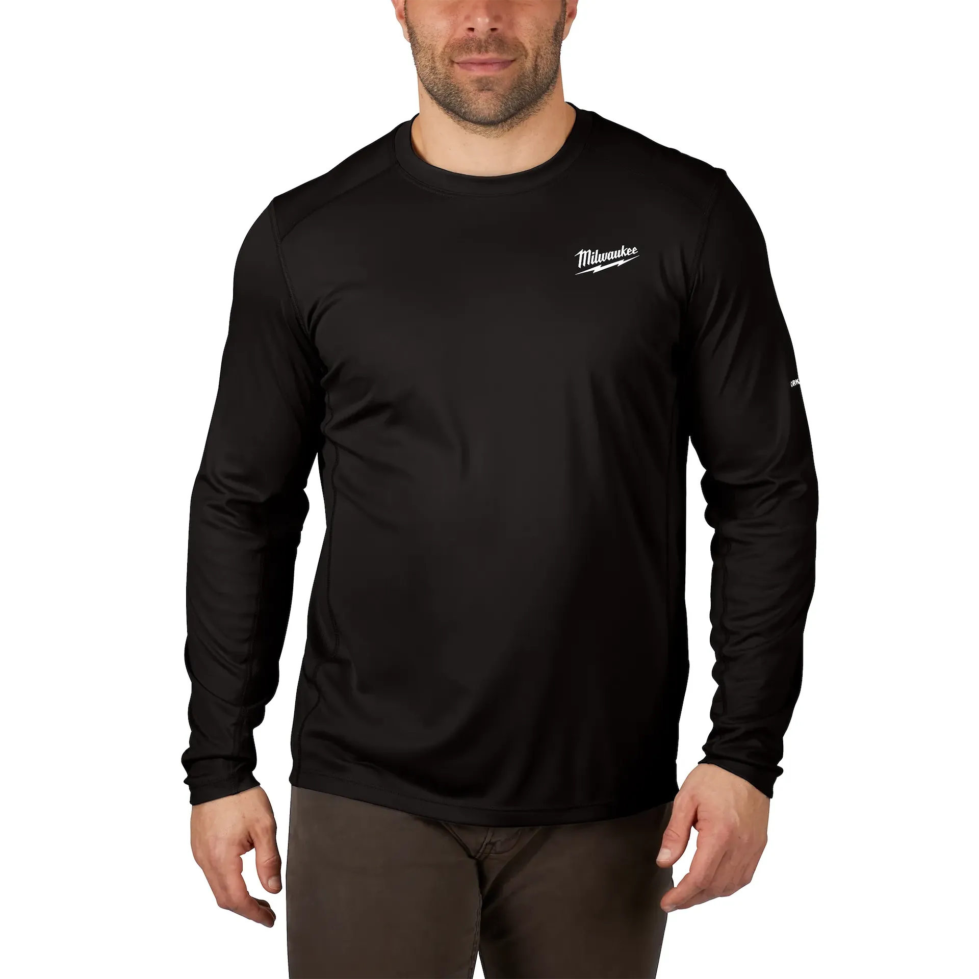 MILWAUKEE 415B WORKSKIN™ Lightweight Performance Shirt - Long Sleeve - BLACK