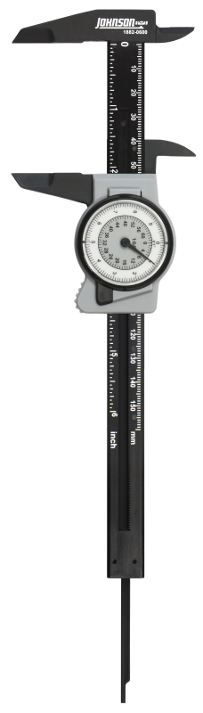 JOHNSON LEVEL 1882-0600 6'' Dial Caliper