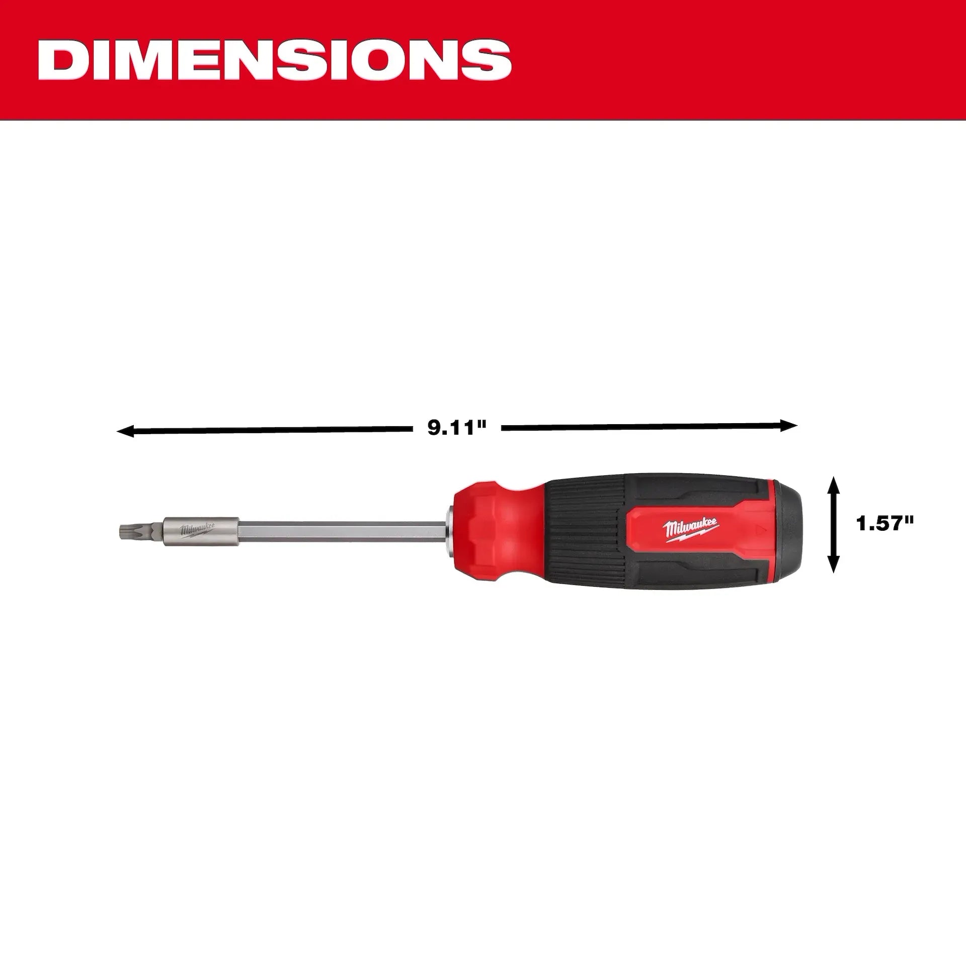 MILWAUKEE 48-22-2907 14-in-1 TORX Multi-Bit Screwdriver