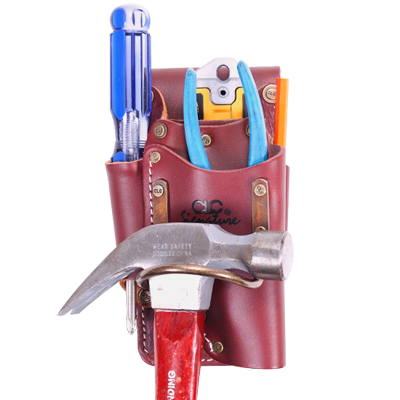 CLC 21465 Heavy Duty Leather Hammer/Tool Holder