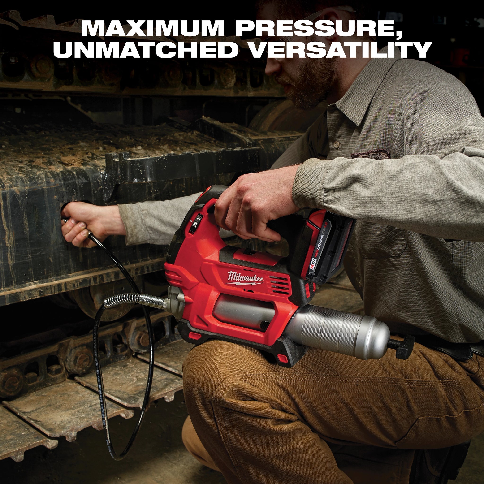 MILWAUKEE 2646-20 M18™ Cordless 2-Speed Grease Gun (Tool Only)