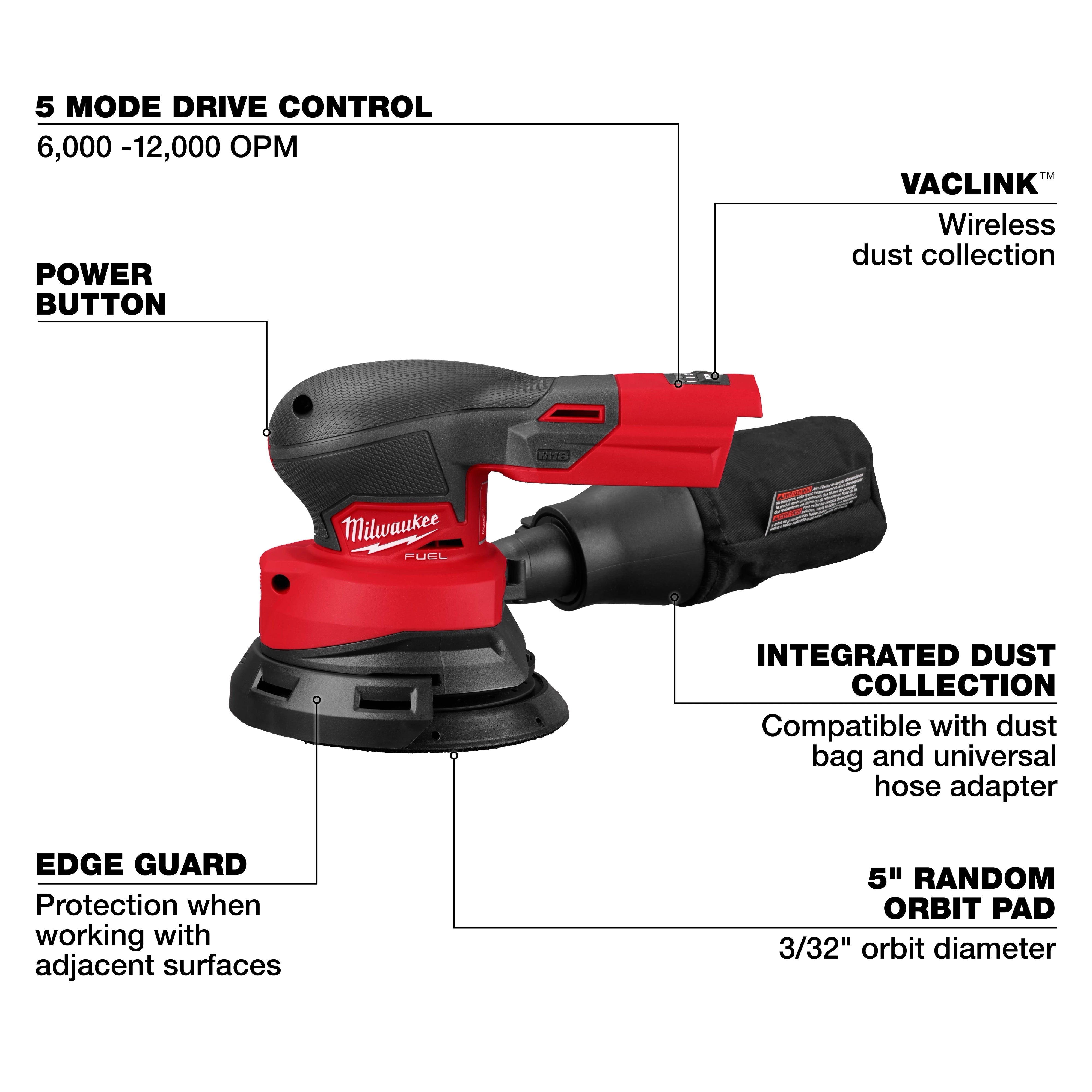 MILWAUKEE 2837-20 M18 FUEL™ 5