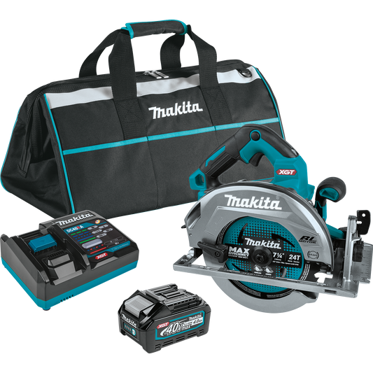 MAKITA GSH01M1 40V MAX XGT BRUSHLESS 7-1/4" CIRCULAR SAW KIT, AWS
