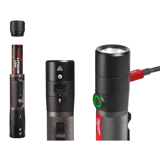 MILWAUKEE 2160-21 USB RECHARGABLE 800 LUMEN COMPACT FLASHLIGHT