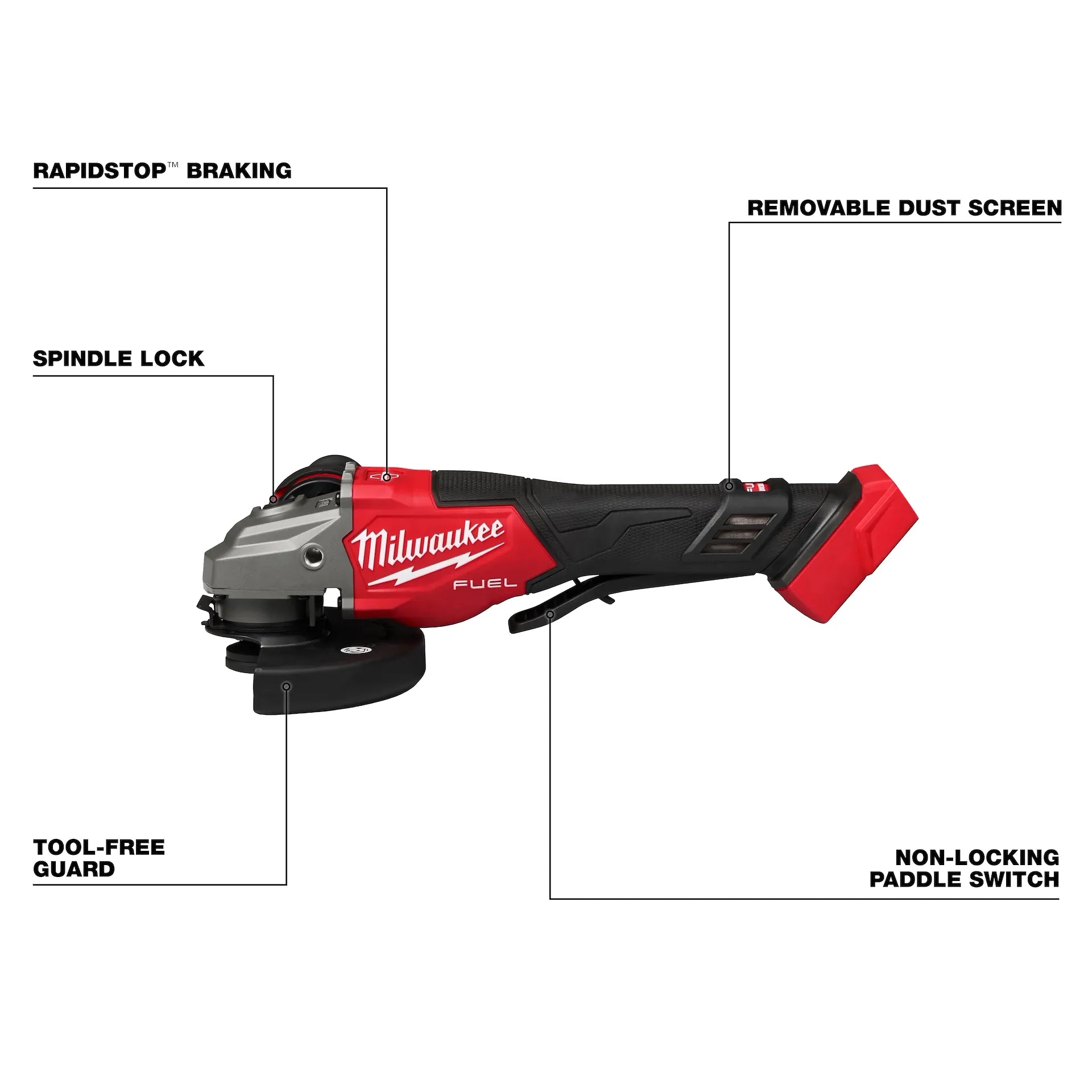 MILWAUKEE 3670-20 M18 FUEL™ 4-1/2