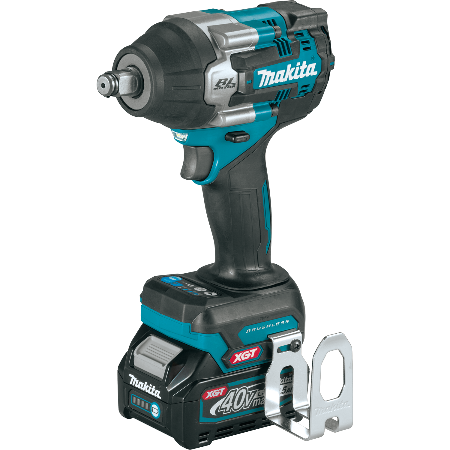 MAKITA GWT07D 40V max XGT® Brushless Cordless 4‑Speed Mid‑Torque 1/2