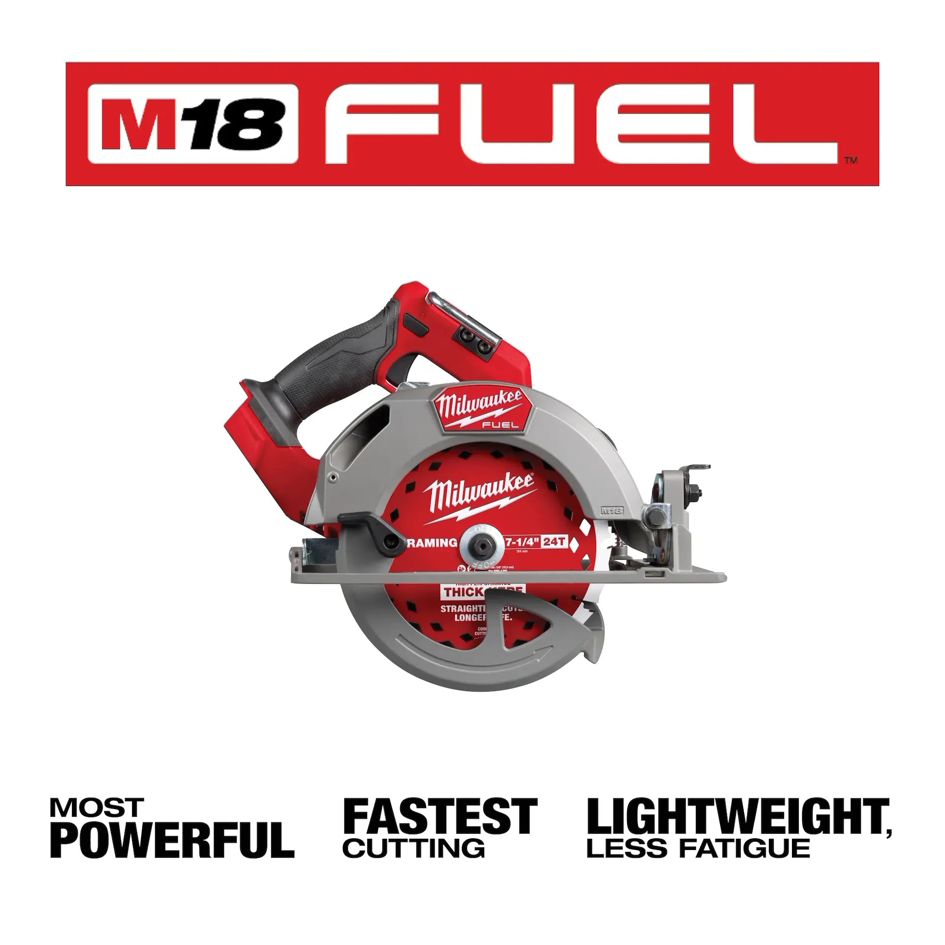 MILWAUKEE 2834-20 M18 FUEL™ 7-1/4” Circular Saw (Tool Only)
