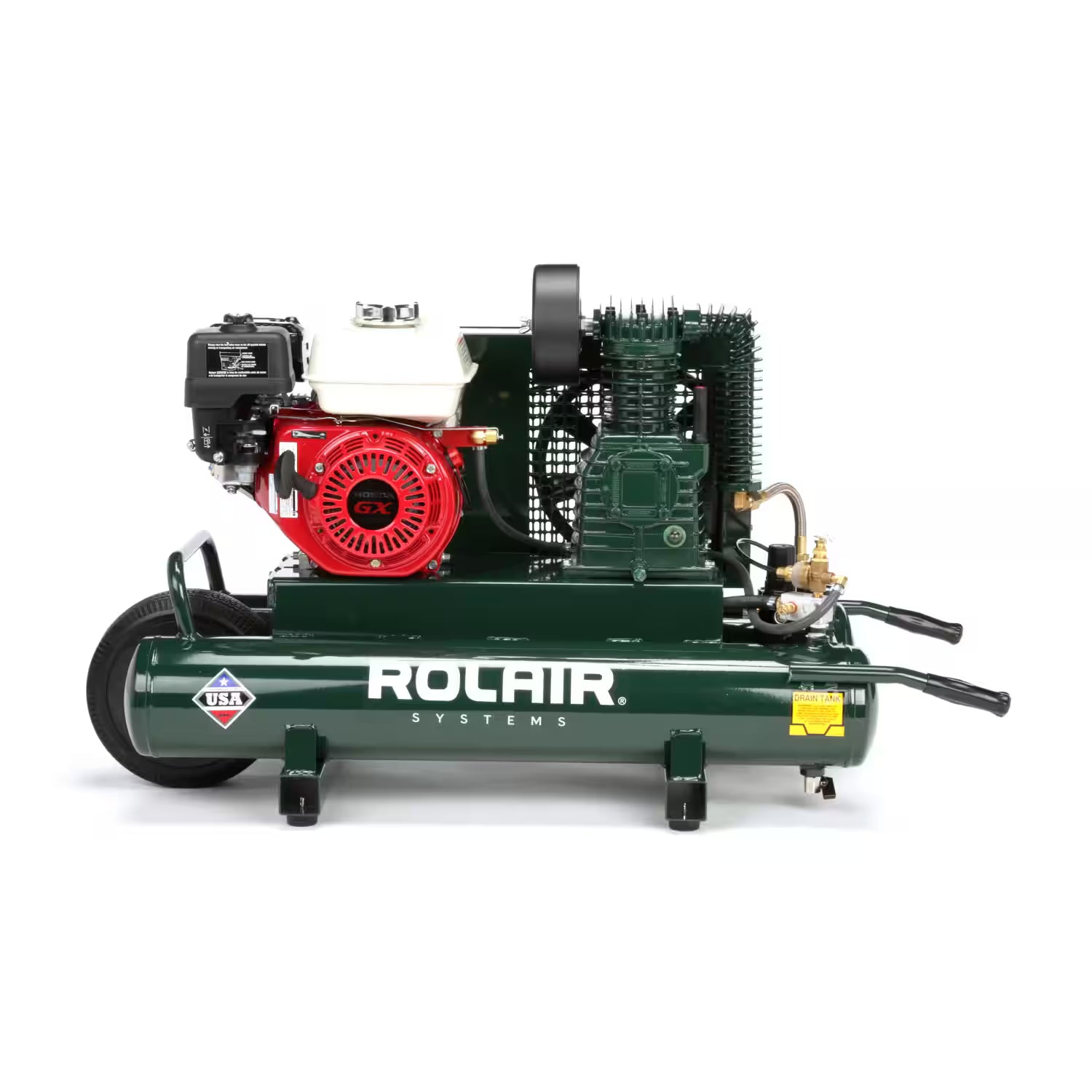 ROLAIR 4090HK17-0001 5-1/2 HP 13.1 CFM 9 Gallon Gas Compressor (HONDA)