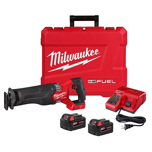 MILWAUKEE 2821-22 M18 FUEL™ SAWZALL® Reciprocating Saw - 2 Battery XC5.0 Kit
