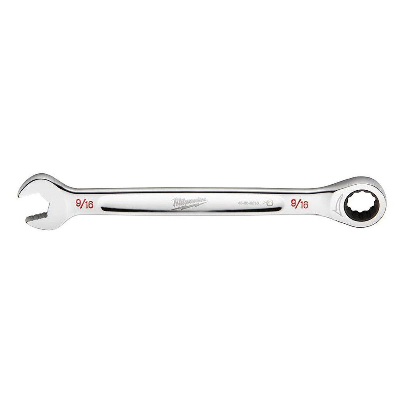 MILWAUKEE 45-96-9218 9/16 SAE RATCHETING COMBO WRENCH