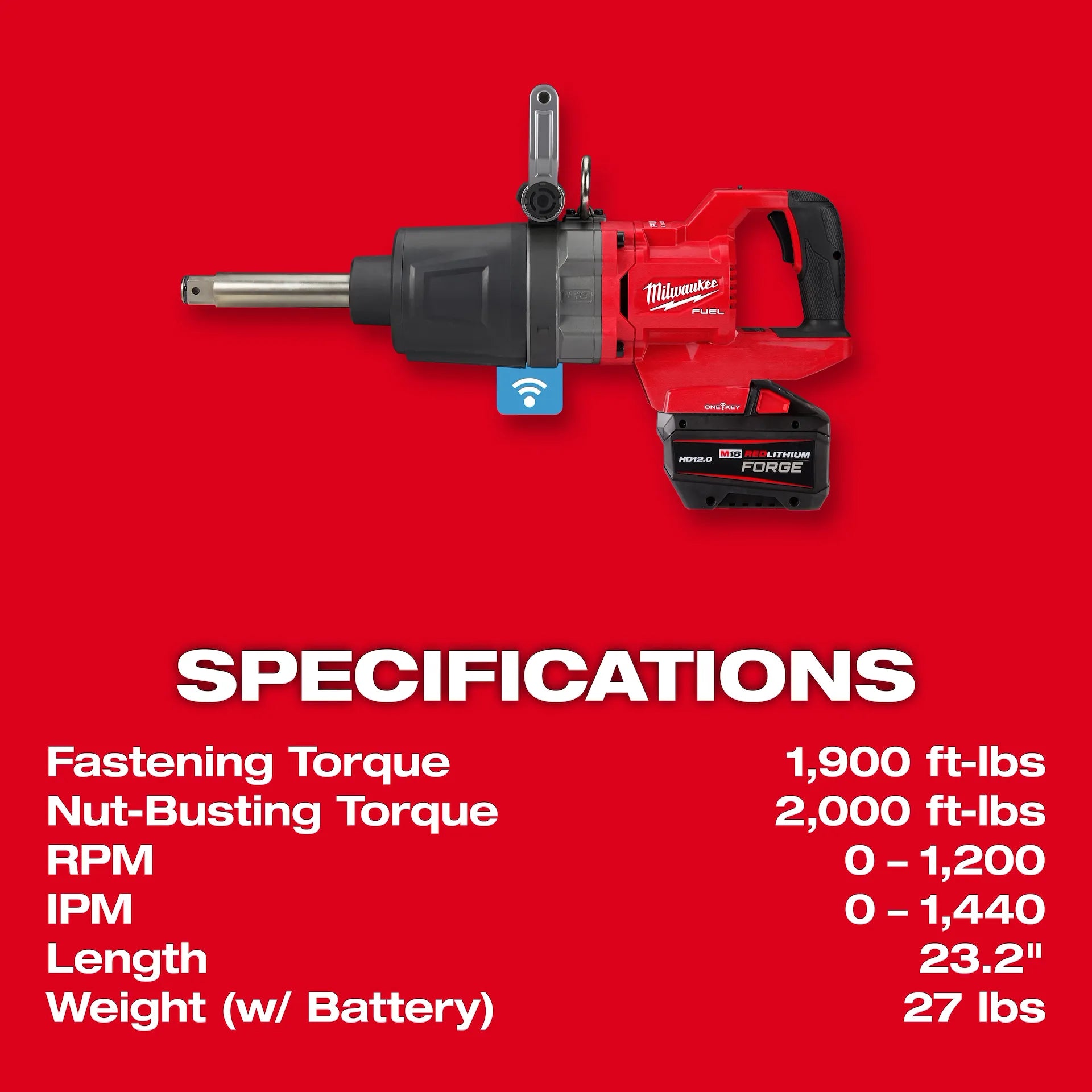 MILWAUKEE 2869-22HD M18 FUEL™ 1