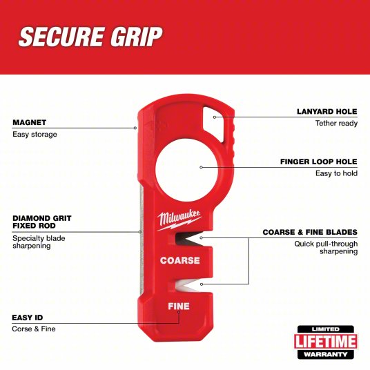 MILWAUKEE 48-22-1590 Compact Knife Sharpener