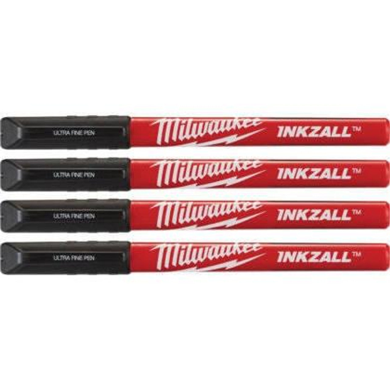 MILWAUKEE 48-22-3164 4PK INKZALL™ Black Ultra Fine Point Pen