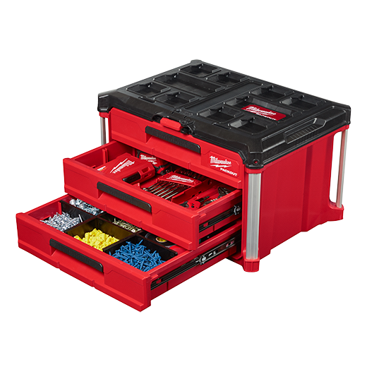 MILWAUKEE 48-22-8473 Drawer Dividers for PACKOUT™ 3-Drawer Tool Box