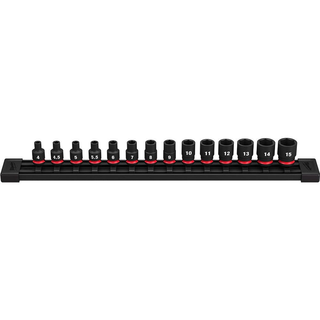 MILWAUKEE 49-66-7002 1/4 DR 14PC METRIC STD IMPACT SOCKET SET