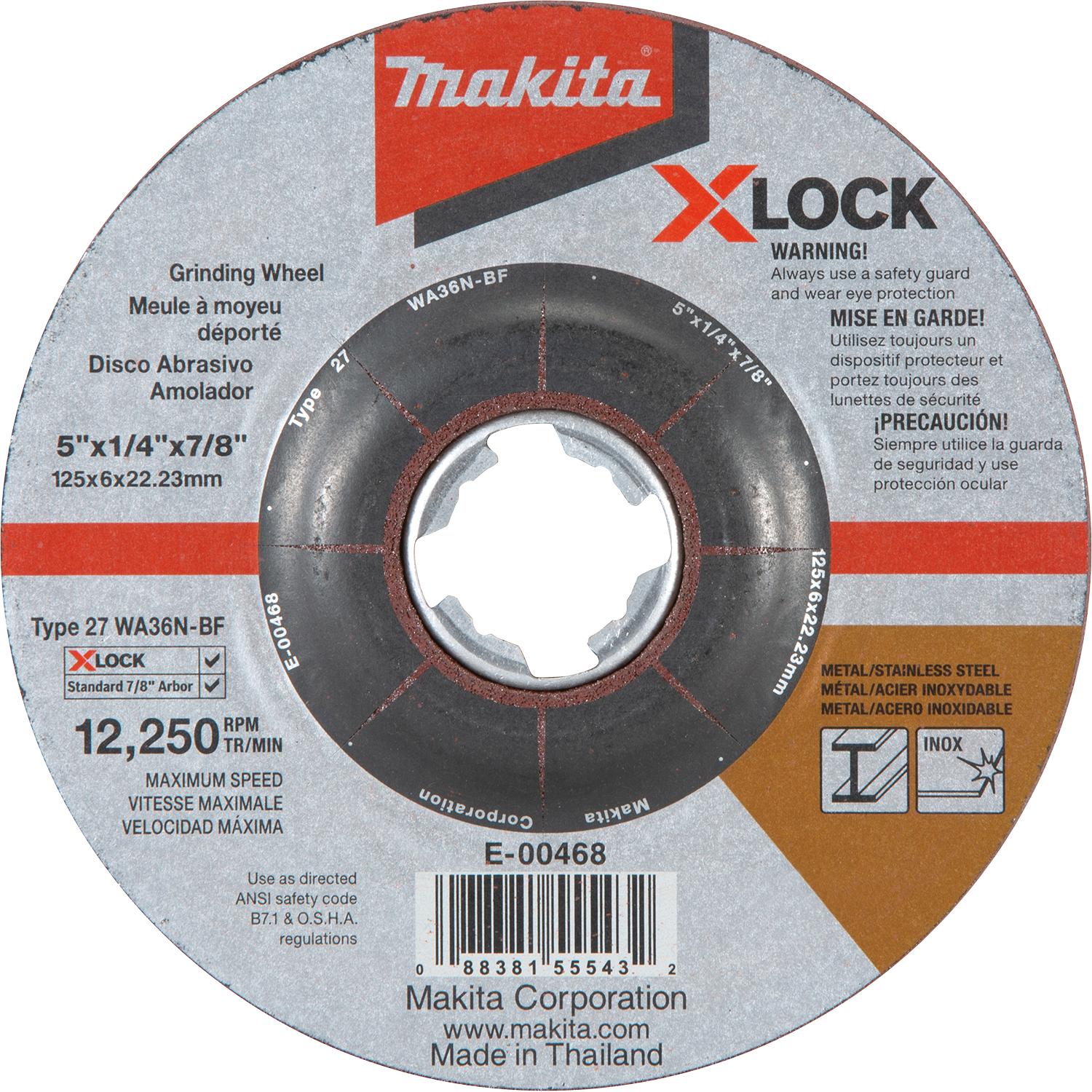 MAKITA E-00468 X‑LOCK 5