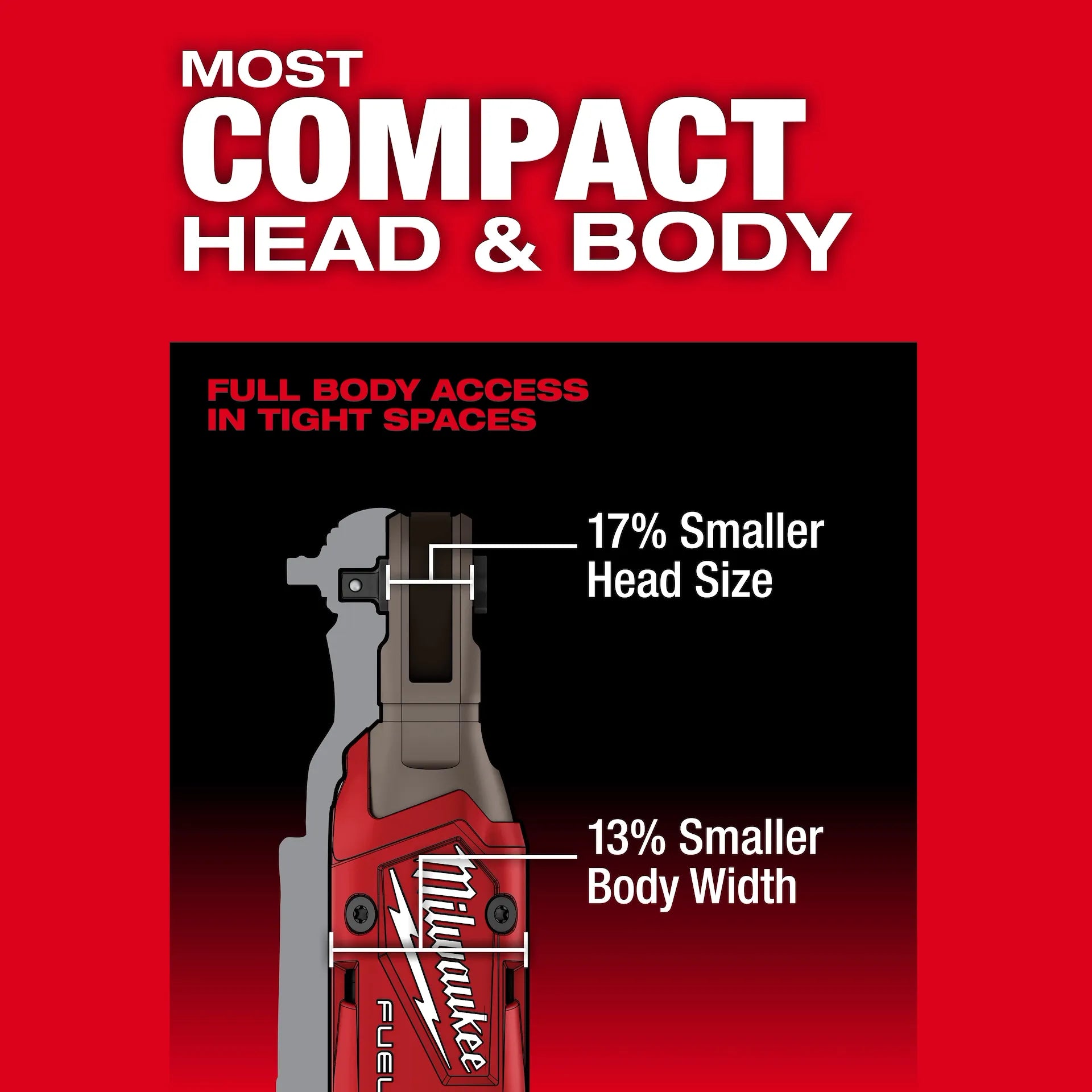 MILWAUKEE 3052-20 M12 FUEL™ 1/4