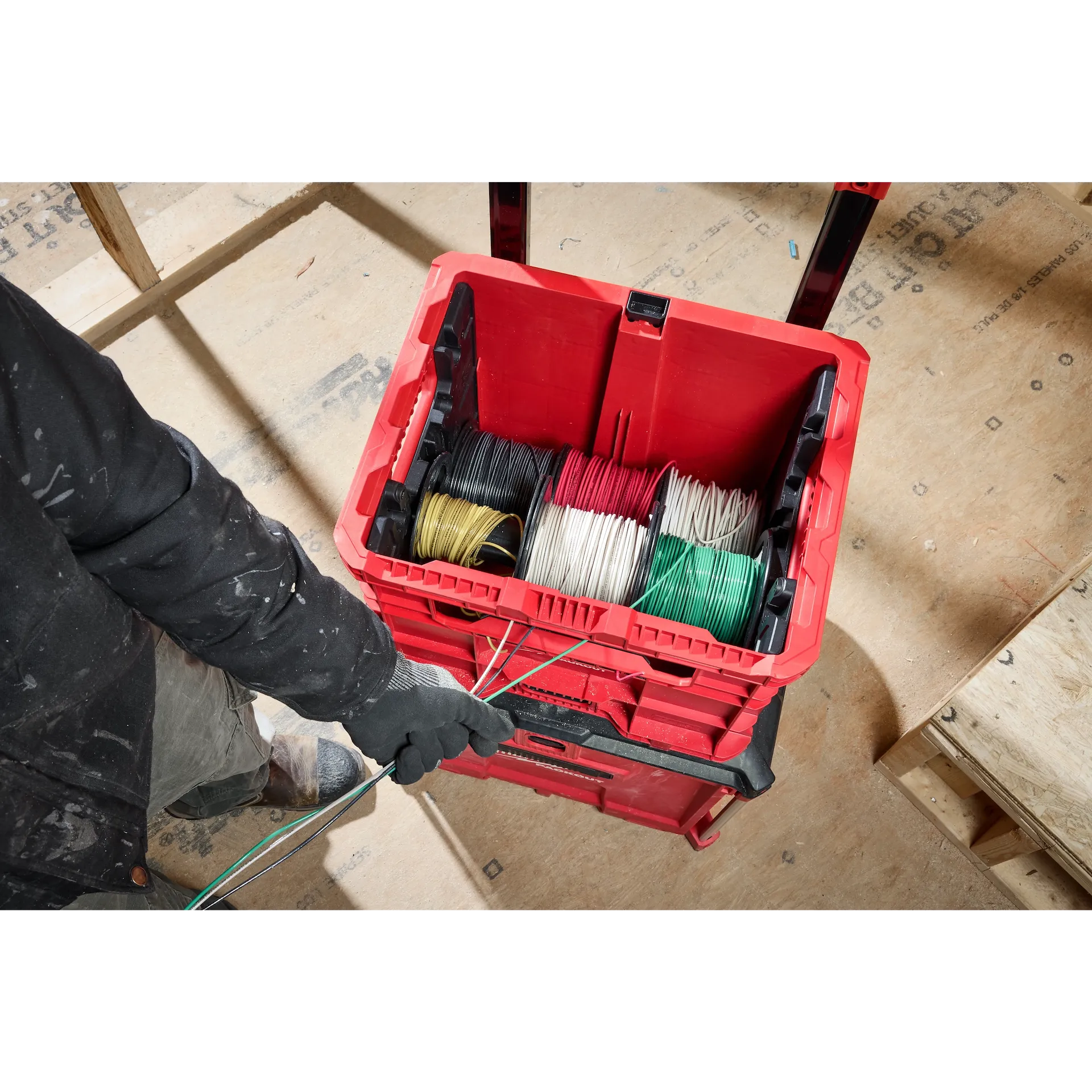 MILWAUKEE 48-22-8043 PACKOUT™ Wire Pulling XL Crate