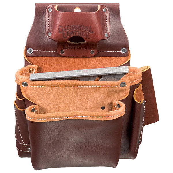 OCCIDENTAL LEATHER 5061 2 Pouch Pro Fastener Bag