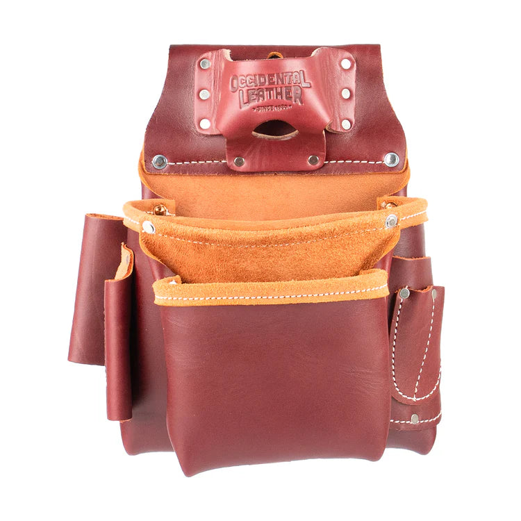 OCCIDENTAL LEATHER 5018LH 2 Pouch Pro Fastener Bag