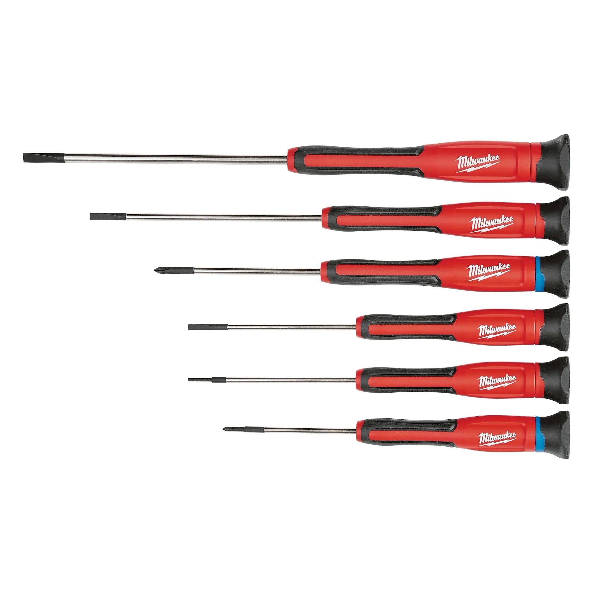 MILWAUKEE 48-22-2606 6 PC Precision Screwdriver Set w/ Case