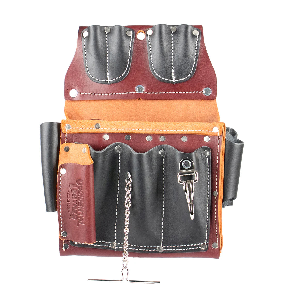 OCCIDENTAL LEATHER 5589LH ELECTRICIAN'S TOOL CASE - LEFT HANDED