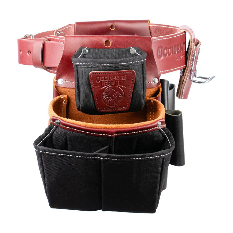 OCCIDENTAL LEATHER 5590 Commercial Electrician's Tool Belt Setup