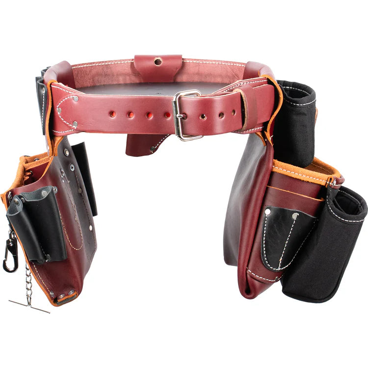 OCCIDENTAL LEATHER 5590 Commercial Electrician's Tool Belt Setup