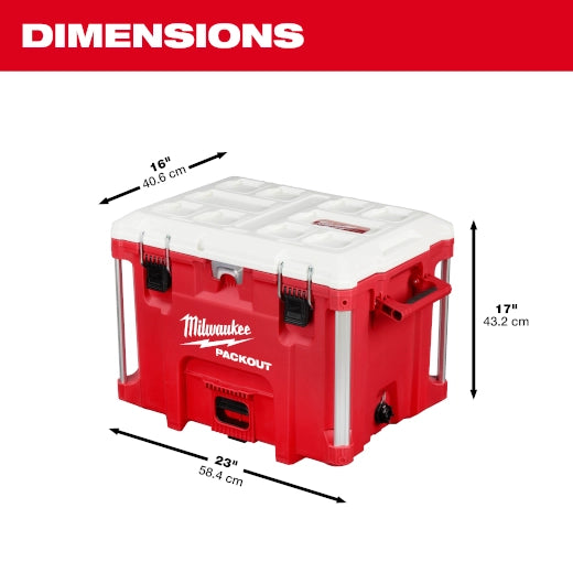 MILWAUKEE 48-22-8462 PACKOUT™ 40QT XL Cooler