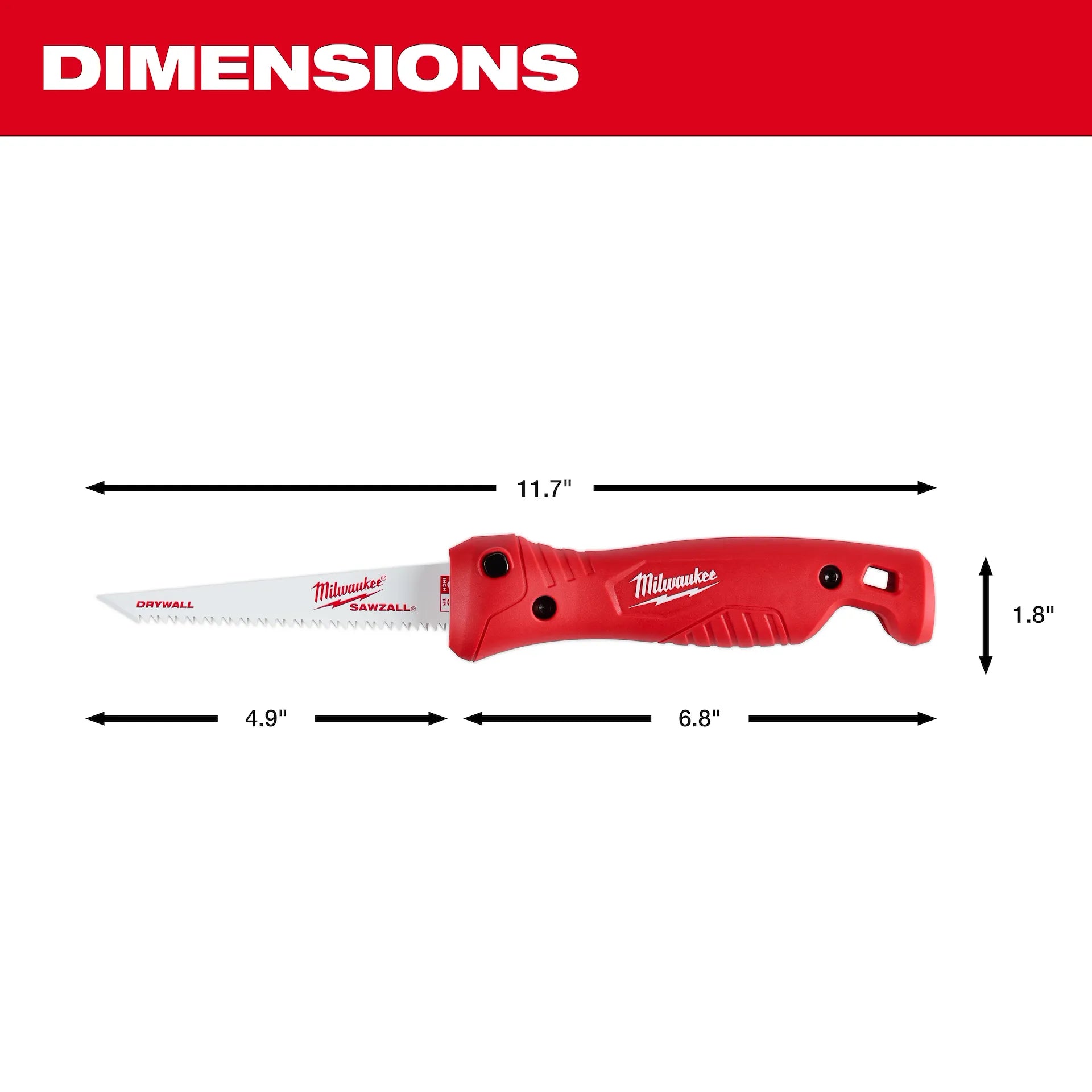 MILWAUKEE 48-22-0307 Folding Jab Saw