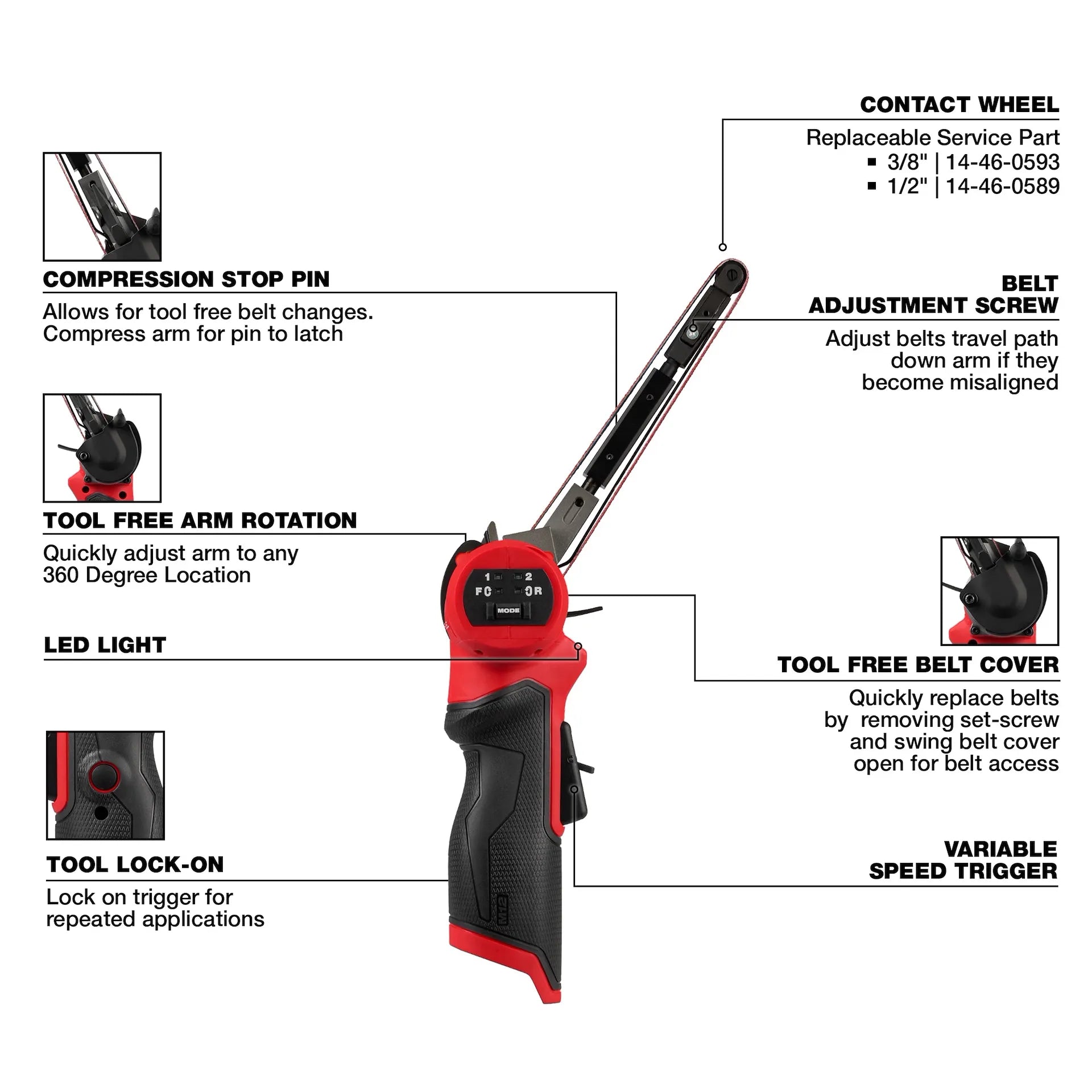 MILWAUKEE 2482-20 M12 FUEL™ 1/2