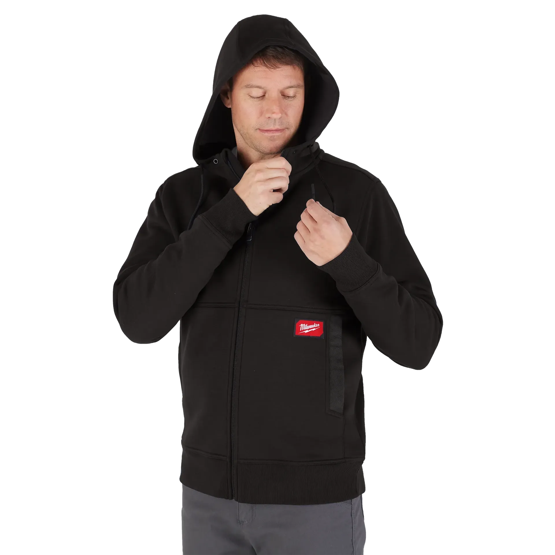 MILWAUKEE M250B GRIDIRON™ Full-Zip Hoodie - BLACK