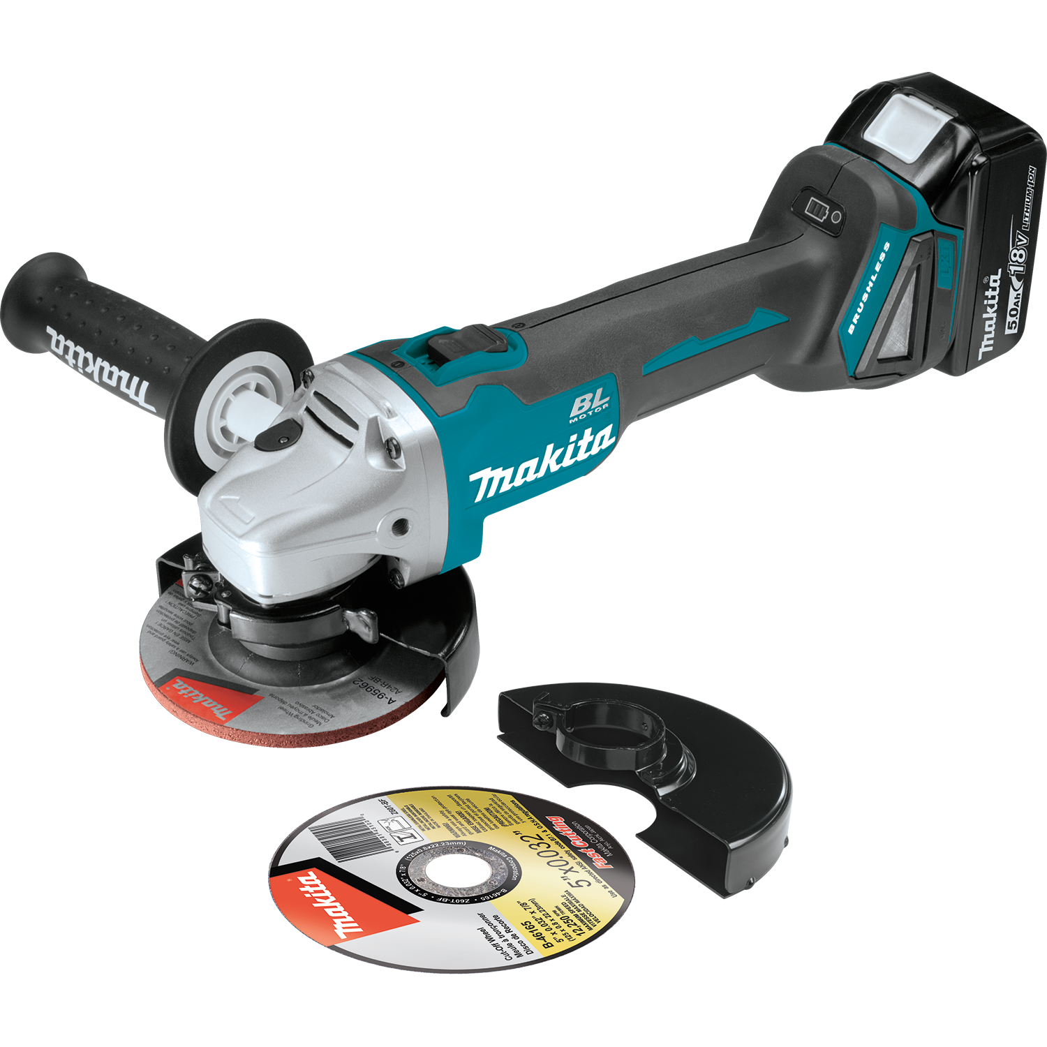 MAKITA XT616PT 18V LXT® Lithium‑Ion Brushless Cordless 6‑Pc. Combo Kit (5.0Ah)