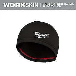 MILWAUKEE M752B WORKSKIN™ Low-Profile Beanie - BLACK