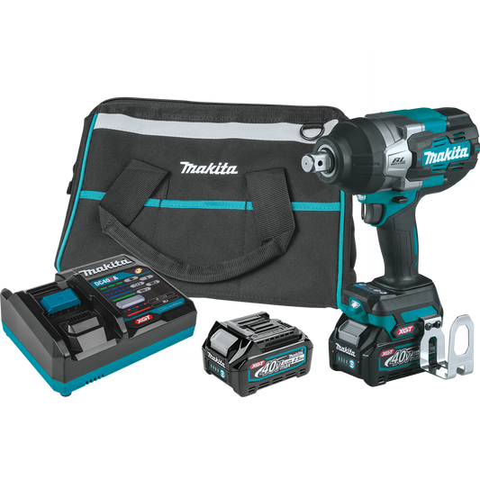 MAKITA GWT01D 40V MAX XGT 3/4" 4-SPEED HIGH-TORQUE IMPACT WRENCH W/FRICTION KIT