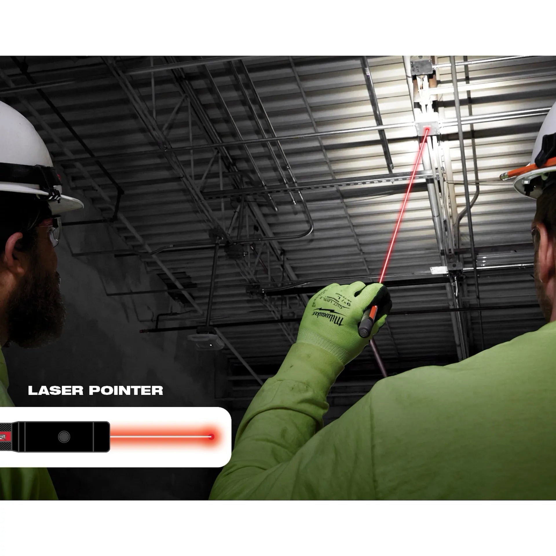 MILWAUKEE 2010R Rechargeable 250L Penlight w/ Laser