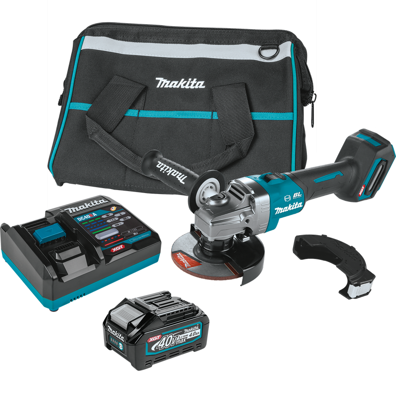 MAKITA GAG01M1 40V max XGT® Brushless Cordless 4‑1/2” / 5