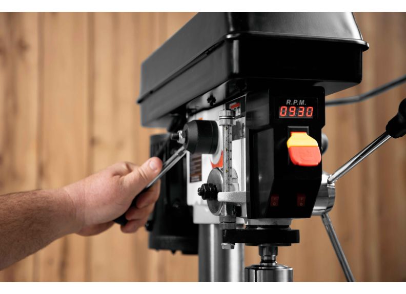 JET JT9-716000 12-Inch Benchtop Variable-Speed Drill Press (JWDP-12)