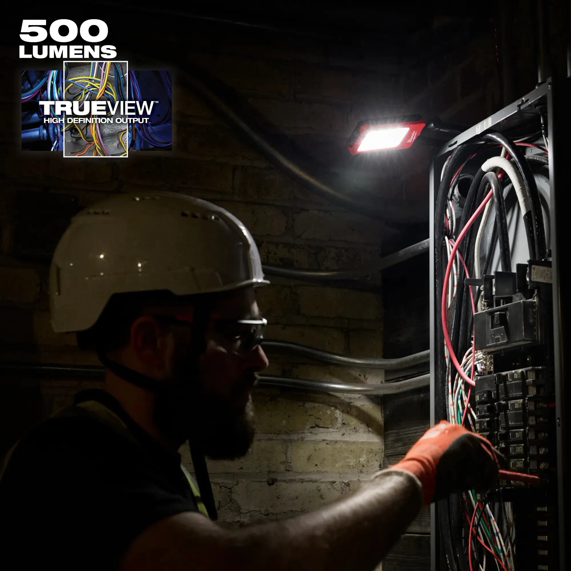 MILWAUKEE 2013R RECHARGEABLE LOW-PROFILE TASK LIGHT