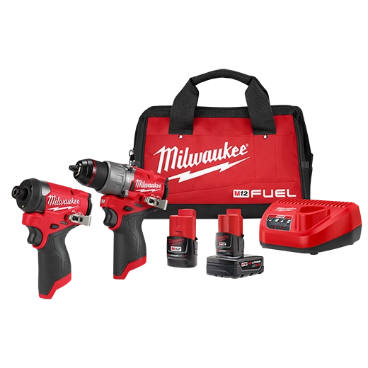 MILWAUKEE 3497-22 M12 FUEL 2PC COMBO KIT HD/ID