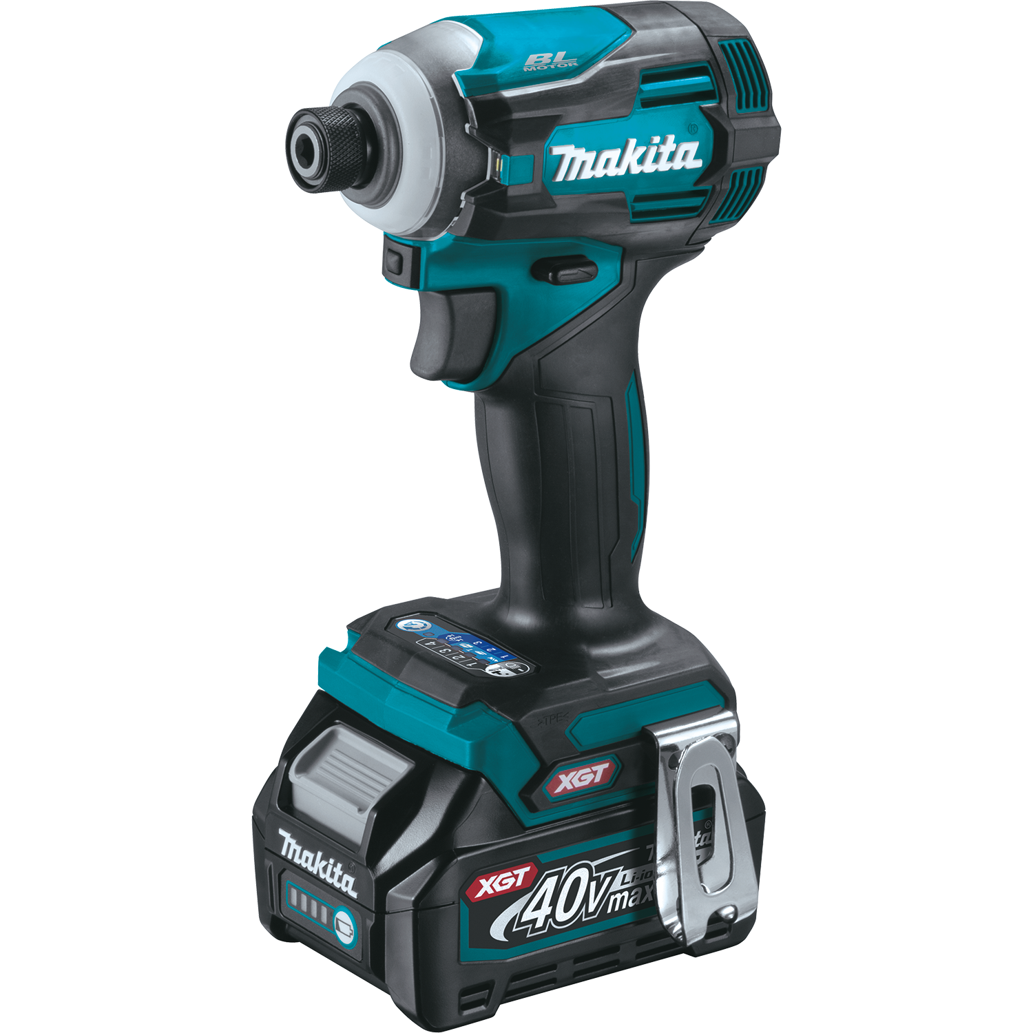 MAKITA GDT01D 40V max XGT® Brushless Cordless 4‑Speed Impact Driver Kit (2.5Ah)