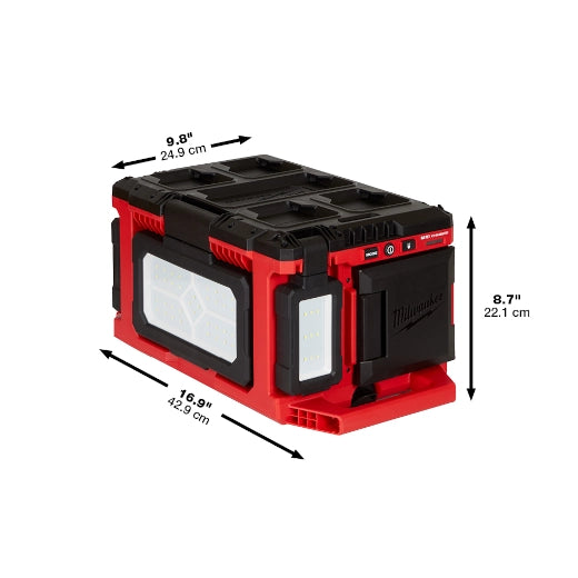 MILWAUKEE 2357-20M 18™ Flood Light/Charger w/ PACKOUT™ Compatibility