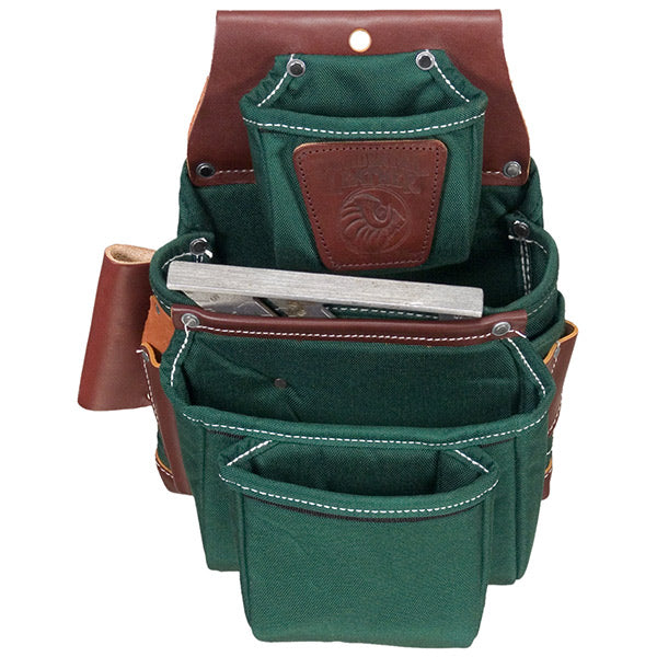 OCCIDENTAL LEATHER 8062LH OXYLIGHTS 4 POUCH FASTENER BAG - LEFT HANDED