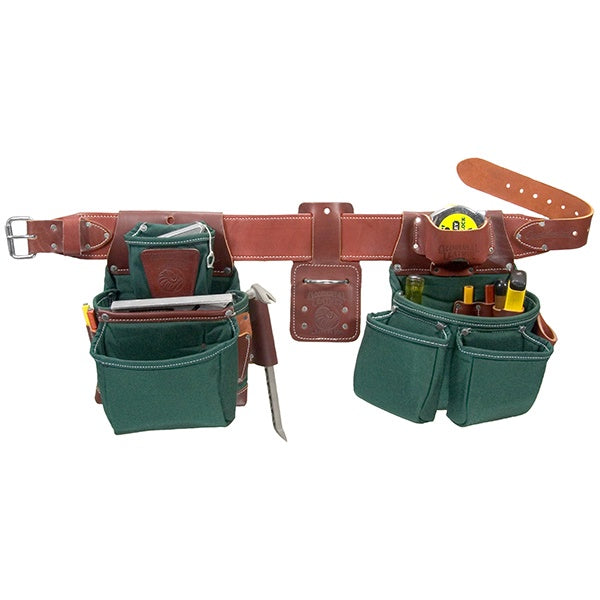OCCIDENTAL LEATHER 8080DB OxyLights™ Framer Tool Belt Setup