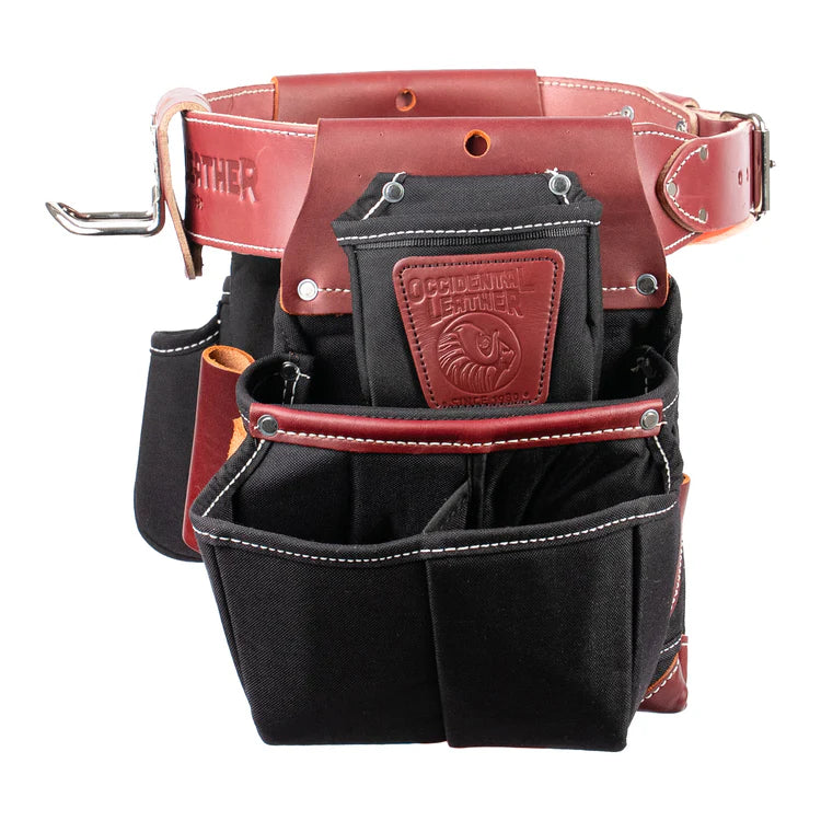 OCCIDENTAL LEATHER 8086 OxyLights™ Ultra Framer Tool Belt Setup